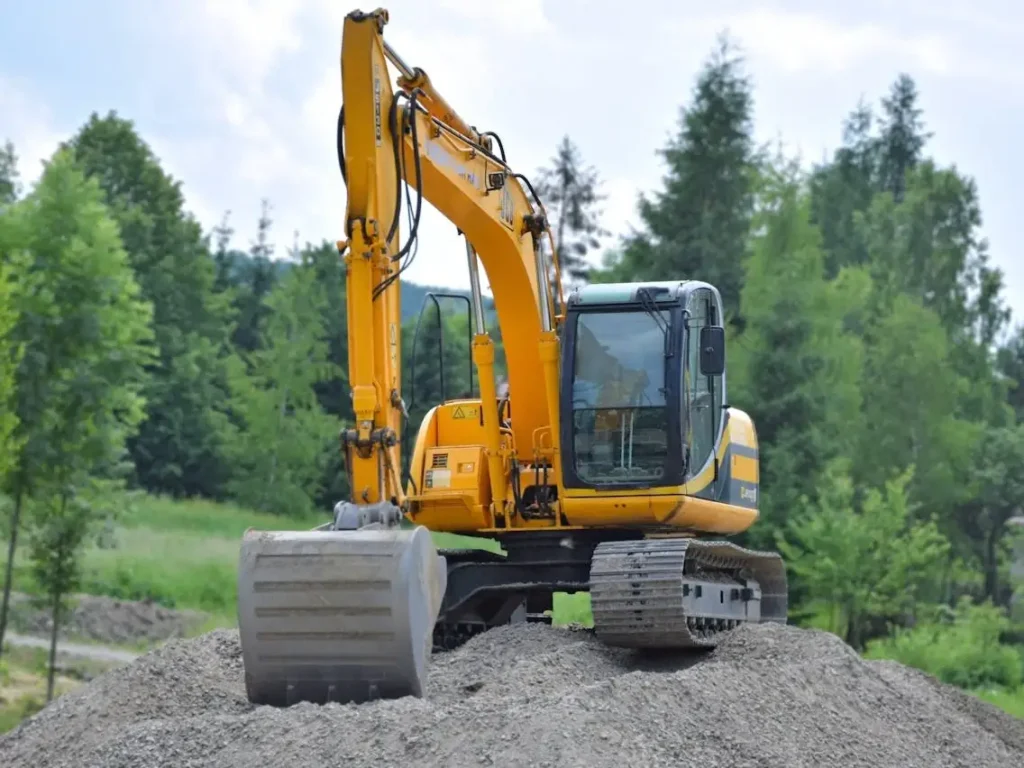 Excavator operator