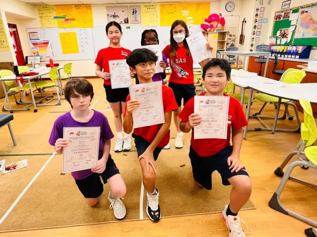 Singapore American School students' success at Chinese Language Festival