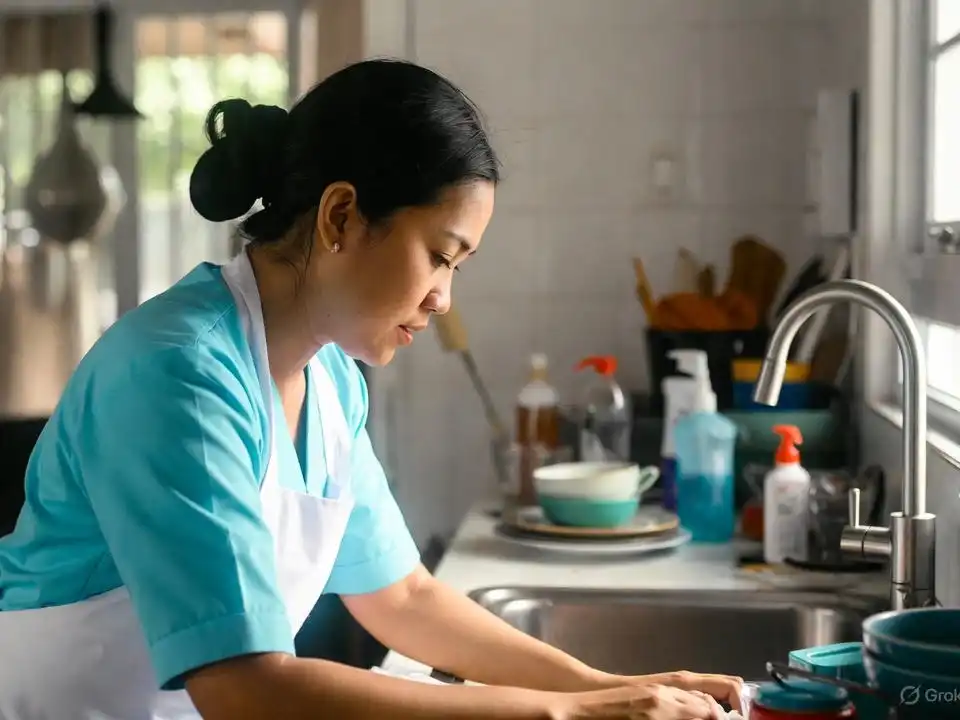 Indonesian domestic helper photo 